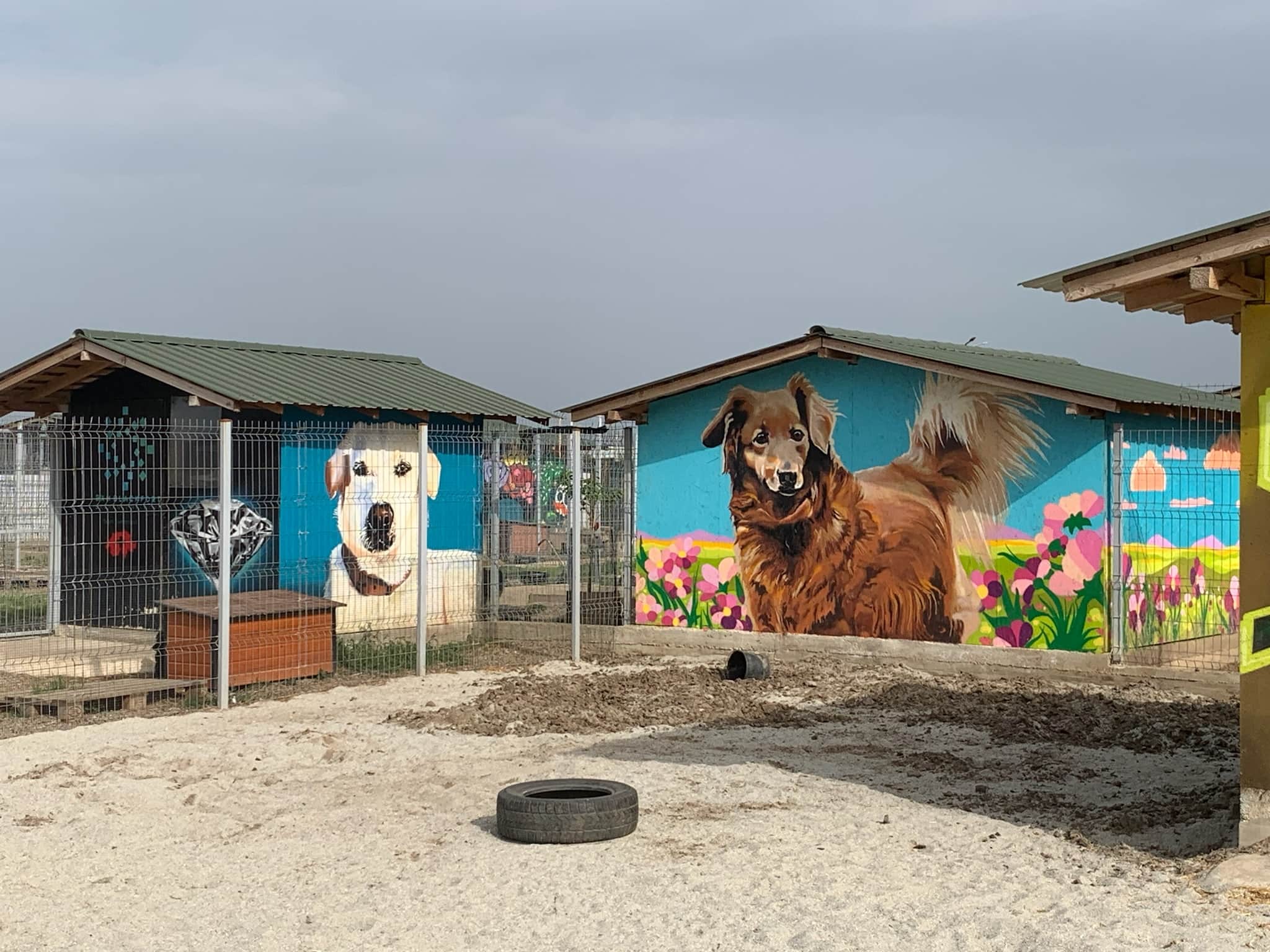 Blick auf die Station